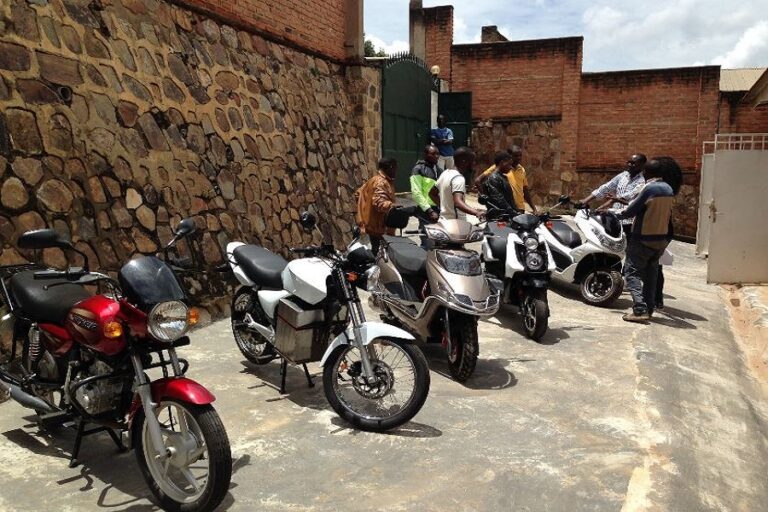 Rwanda Des motos électriques pour réduire la pollution