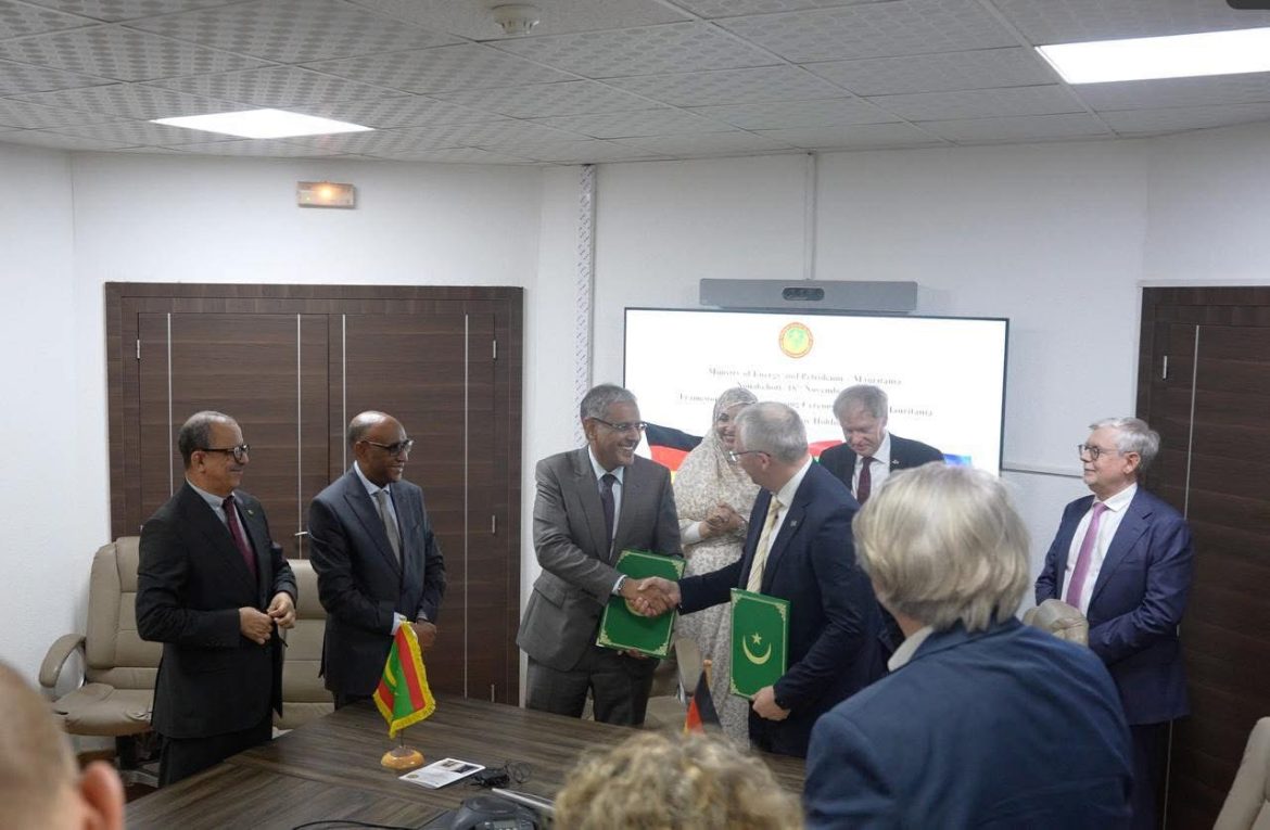 MAURITANIE : Möhring Energie signe pour produire de l’hydrogène et de l’ammoniac verts©Trust Magazine