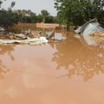 Inondations au Burkina Faso en Afrique