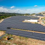 Centrale solaire construite par Voltalia