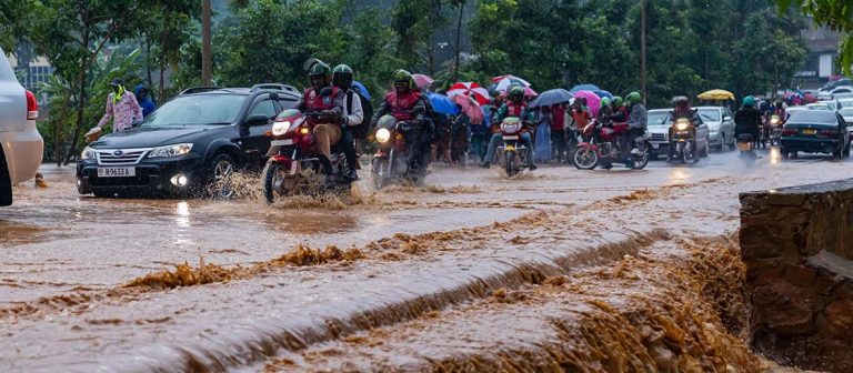 Les inondations à Kigali au Rwanda
