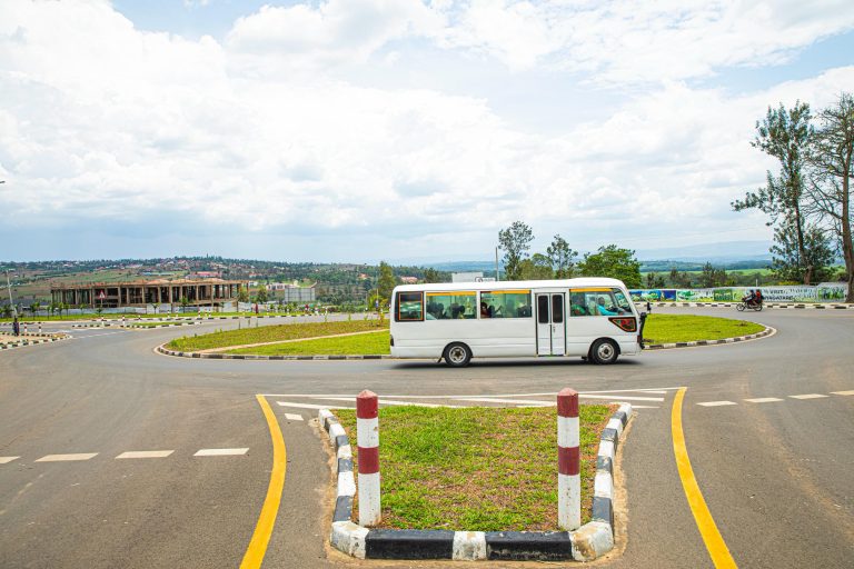 Un véhicule au Rwanda