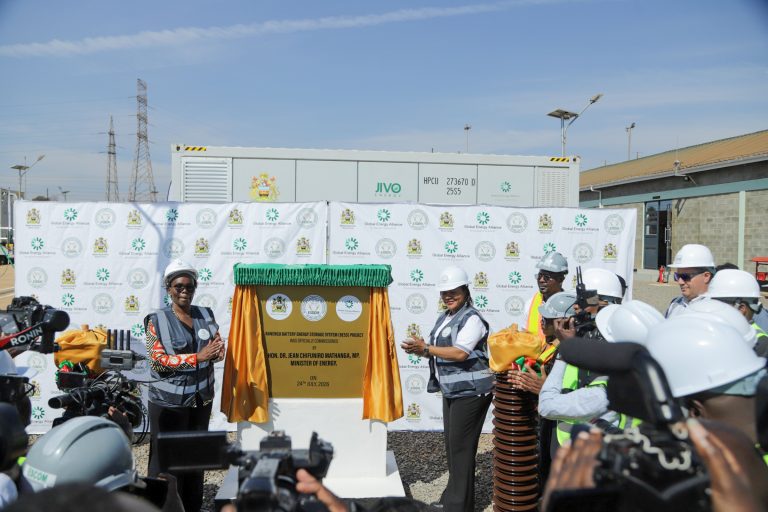 Inauguration ystème autonome de stockage d’énergie par batterie (BESS) -Malawi