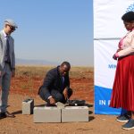 Pose de la premiere pierre de la centrale solaire de Nsoko, Eswatini
