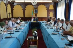 Réuinon Ministère Hydraulique Algérie