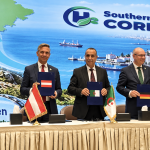 Accord coopération autour du projet SoutH2-Corridor